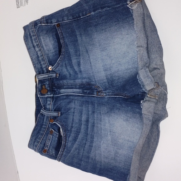 Madewell  high rise  Denim Shorts size 27 - Picture 1 of 7
